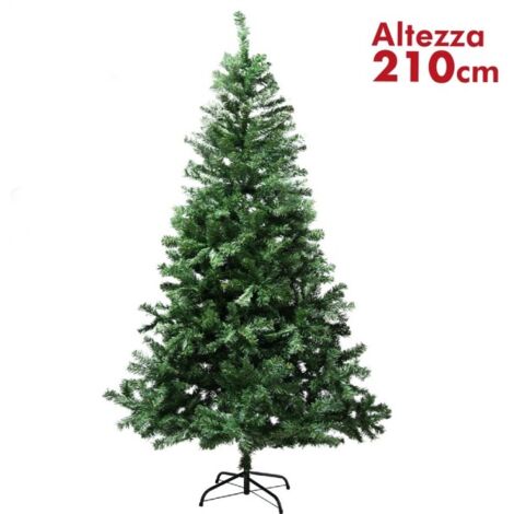 Bellapianta Albero di Natale 210cm Super Folto Realistico Real Touch, Albero  di Natale 210 Premium 100% PE Verde con Borsa Porta Albero, Guanti e  Sacchetto : : Casa e cucina