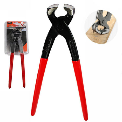 Trade Shop - Alicates Para Cortar Alambre De Hierro Corte Hierro 10" Cromo Vanadio 25 Cm -
