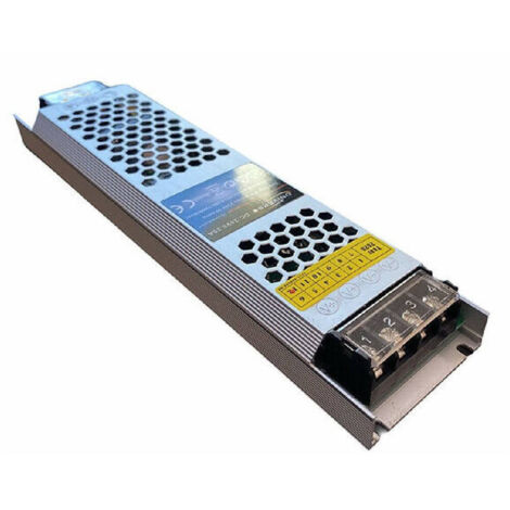 TRADE SHOP - Alimentatore 24v Stabilizzato Switch Slim 6.25a Trasformatore 150watt S24v-150w -