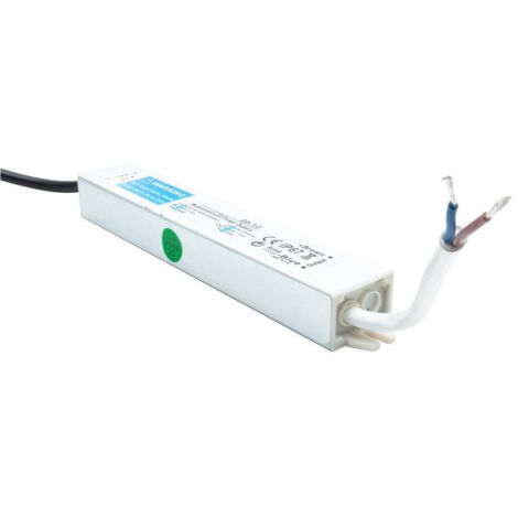 TRADE SHOP - Alimentatore Slim 20w Trasformatore Impermeabile Strisce Led Lampade Telecamere -
