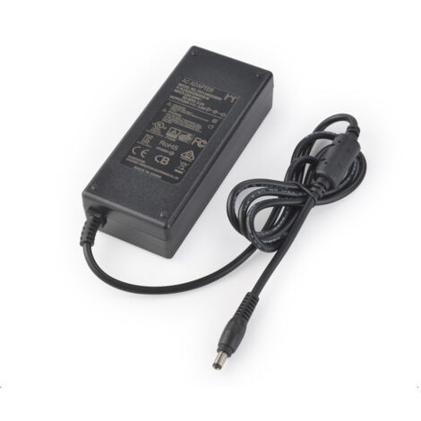 Trade Shop - Alimentatore Trasformatore Stabilizzato Telecamere Led Sorveglianza 24v 3a -