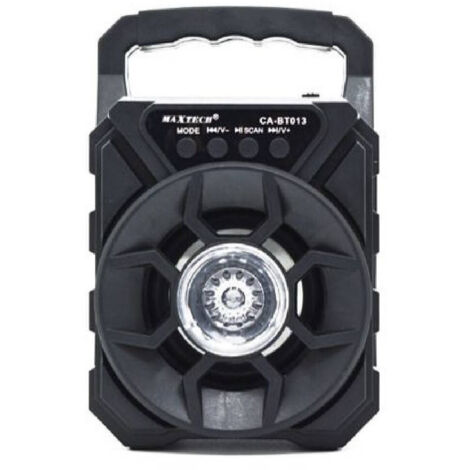 Trade Shop - Altavoz Bluetooth Portátil Con Luces Rgb 30w Ca-bt013 Batería Del Altavoz -