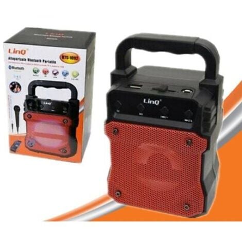 Trade Shop - Speaker Wireless Bluetooth Ricaricabile Altoparlante Radio Fm  Portatile Q-y7000