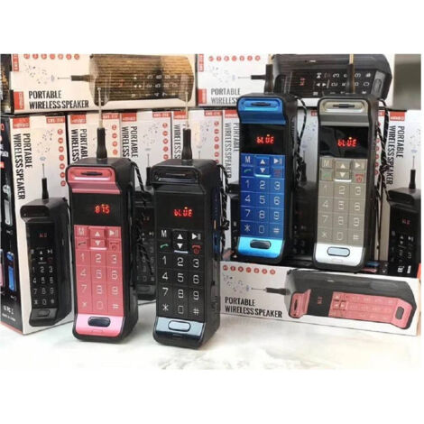 TRADE SHOP - Altoparlante Wireless Bluetooth Kimiso Kms-216 Speaker Usb / Tf Card / Radio Fm -