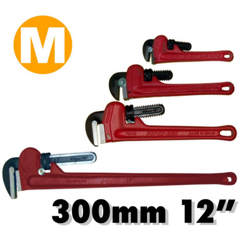 Trade Shop - Amerikanische Rohrzange Rohrzange verstellbare Rohrzange verschiedene Größen hydraulisch -     -300 mm  -