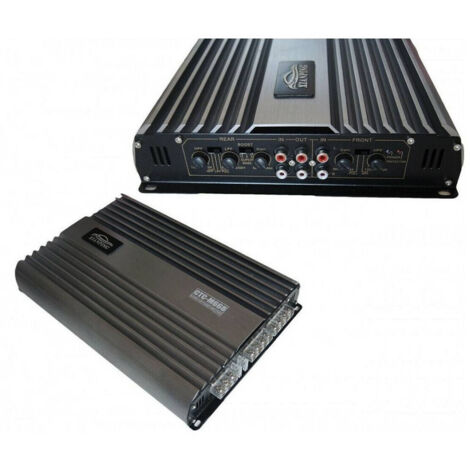 Trade Shop - Amplificatore Auto Stereo Audio 4 Canali 6800 W 4ohm Fino 160 W Rms 12v Ctc-m668 -