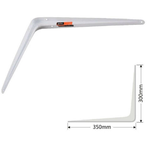 Trade Shop - ANGOLARI STAFFS 2PZ SUPPORT SUPPORT REGYMENSOLE 300X350MM -      Weiß