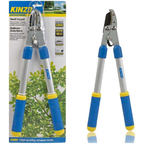 Trade Shop - Anvil Troncarami Alluminio Cesoie Albero Rami Potatura Taglia 46 Cm -