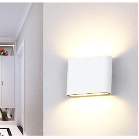 Trade Shop - ANWENDUNG LED COB 10W QUADRATA BIANCA SLIM UP & DOWN LUCE FREDDA NATURALE XC-9047 -