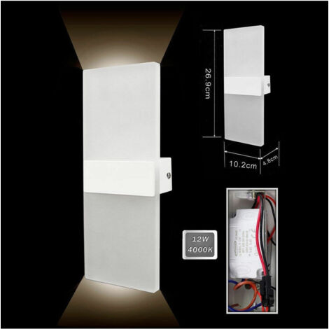 Trade Shop - Aplique Led 8watt Doble Emision Luz 3000k 4000k 6500k E37 -