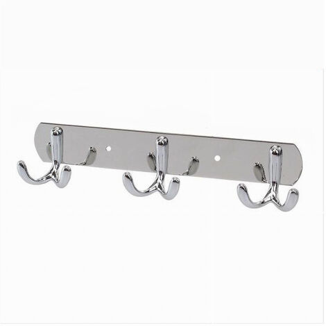 Trade Shop - Appendino Appendi Porta Asciugamani Con 3 Ganci Doppio Bagno Coniglio 24.5cm 52176 -