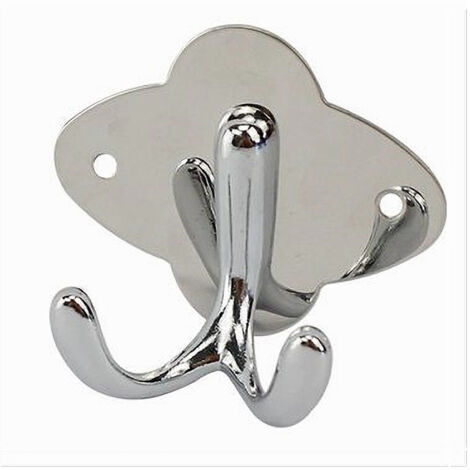 TRADE SHOP - Appendino Doppio Gancio Appendi Porta Asciugamano Bagno 7.5x6.5cm Coniglio 52175 -