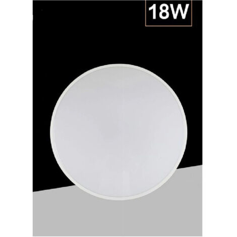 TRADE SHOP - Applique Da Muro Parete Led Rotondo 18w Ip44 Tre Temperature Di Luce Es-pn300-3c -