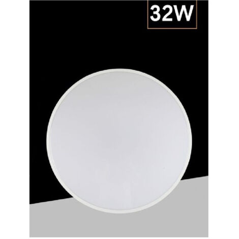 TRADE SHOP - Applique Da Muro Parete Led Rotondo 32 W Ip44 3 Temperature Di Luce Es-pn380-3c -