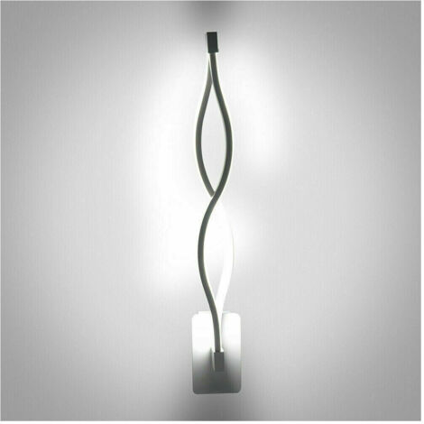 TRADE SHOP - Applique Led Da Parete 9watt Luce Fredda 6500k Calda 3000k Naturale 4000k E16 - -Bianco Freddo      -