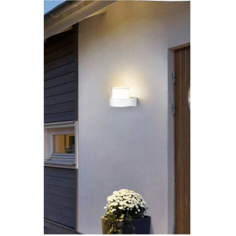 Trade Shop - Applique Moderna A Led Esterno Da Parete 7 W Bianco Luce 6500k 3000k 4000k Es57 -
