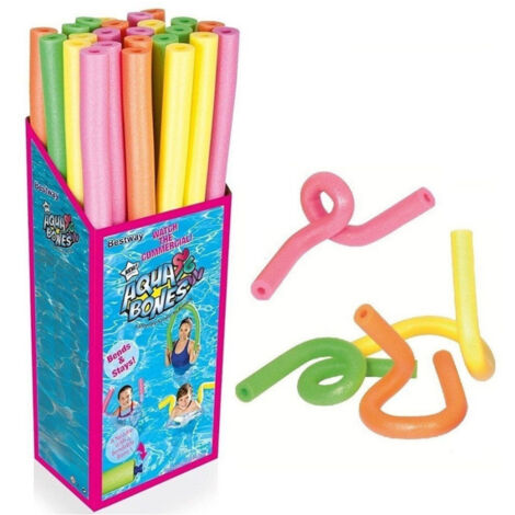 Trade Shop - AQUA BONES SCHAUMSTOFF FORMBAR SCHLÄUCHE SPASS POOL GYMNASTIK 32108 -