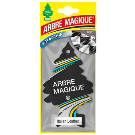 Trade Shop - Arbre Magique Mono Coche Fragancia Perfumista Cuero Italiano -
