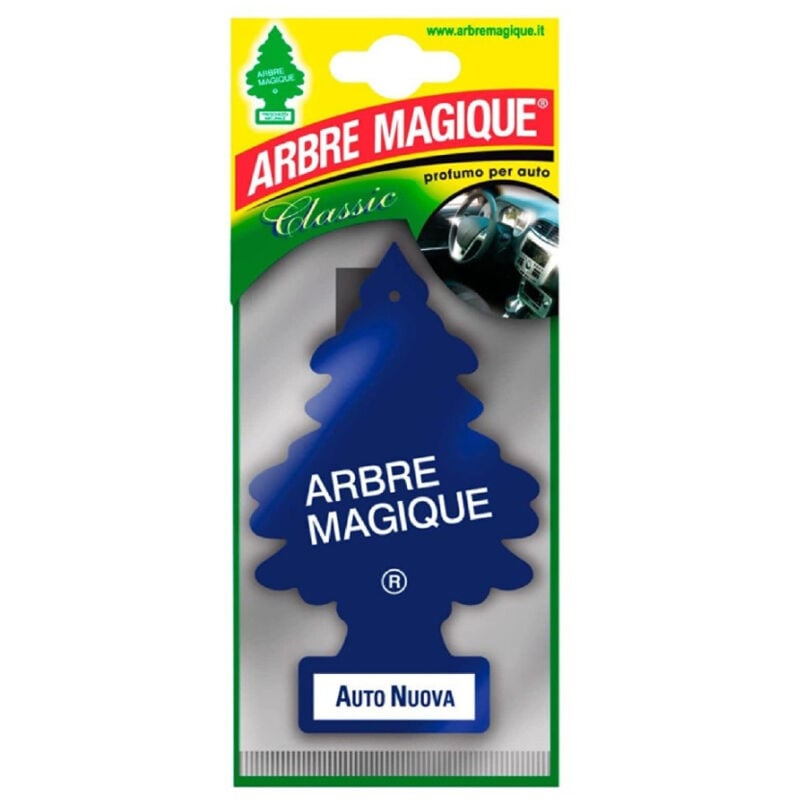 Image of Trade Shop Traesio - Arbre Magique Mono Deodorante Profumatore Auto Profumazione Fragranza Auto Nuova -