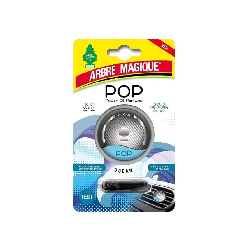 Image of Trade Shop - Arbre Magique Pop Profumatore Deodorante Auto Fragranza Profumazione Ocean Oceano