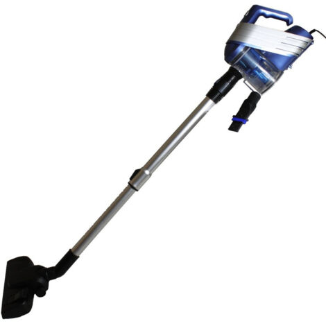 TRADE SHOP - Aspirapolvere 2 In 1 Con Sistema Ciclonico 400w Con Accessori Pulizia Casa Auto -