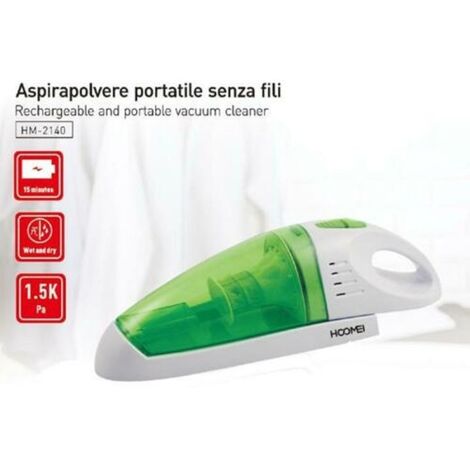 Trade Shop - Aspirapolvere Senza Fili Portatile Ideale Per Tessuti Letto  Cuscini Divani Tende