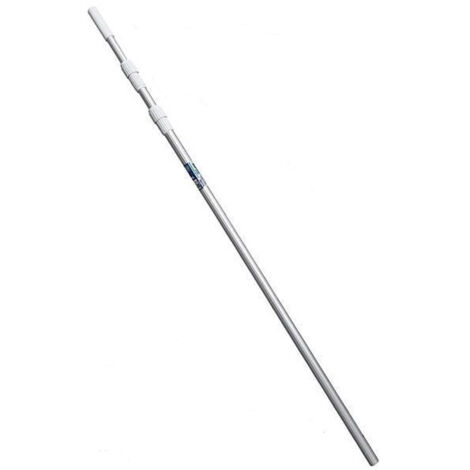 Trade Shop - Asta Manico Telescopico Da 360 Cm In Allumino Per Retino Pulizia Piscina 42399 -