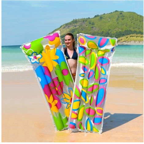 Trade Shop - AUFBLASBARE MEERWASSERPOOLMATRATZE 183 X 76 X 27 CM MATRATZE IN VERSCHIEDENEN FARBEN -