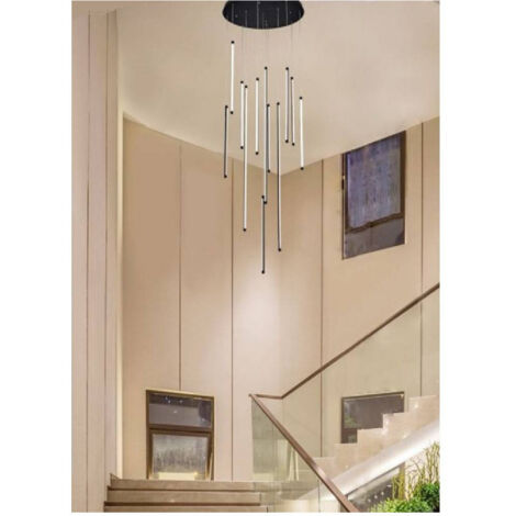 Trade Shop - AUSGABEN 105 W MODERN LED PENDENTEN NERO LUCE 4000K 6500K 3000K LP-45N -