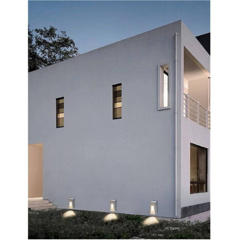 Trade Shop - Außenstrahler 12 Watt IP65 Weißlicht 6500K 4000K 3000K ES62 -