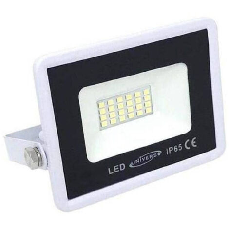 Trade Shop - AUSSENSTRAHLER 20W WEISS IP65 WARMES KALTES NATURLICHT F20W-B1 -