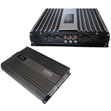 Trade Shop - AUTO STEREO HIFI AUDIO VERSTÄRKER 4 KANÄLE 4CH LEISTUNG 3200W WATT 12V CTC-M668 -