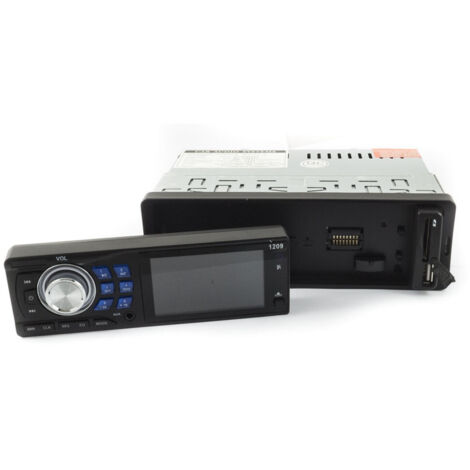 Trade Shop - AUTO STEREO RADIO ABNEHMBARE FRONTPLATTE FM MPD USB SD AUX -