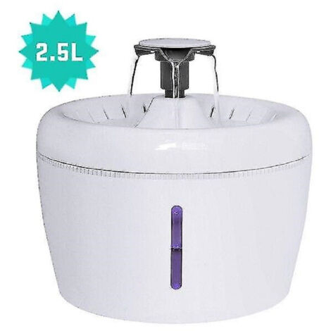 Trade Shop - AUTOMATISCHER BRUNNEN-WASSERSPENDER FÜR KATZENHAUSTIERE GROSSE SCHÜSSEL -