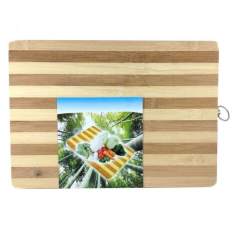 Trade Shop - BAMBOO 20 x 30 cm LEGNO TAGLIES FÜR KINDER -
