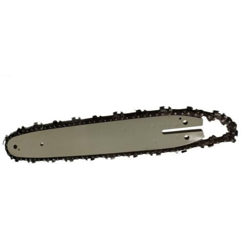 TRADE SHOP - Barra Per Motosega 30 Cm + Seconda Catena Di Ricambio 3/8" 44 Maglie -