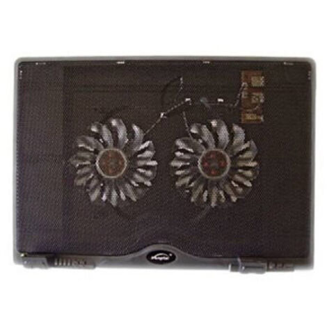 Trade Shop - Base Stand 2 Ventole Cooler Raffreddamento Pc Notebook 2 Usb Hzt-2168a -