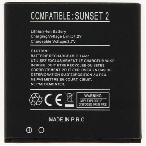 Trade Shop - Batteria Li-ion Agli Ioni Di Litio Compatibile Wiko Sunset 2 Wk-su02 Linq -