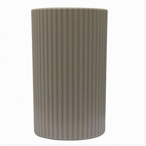 Trade Shop - BICCHIERE PORTA SPAZZOLINI COLORE BEIGE RIGATO ACCESSORIEN FÜR ARRED BAGNO 79167 -