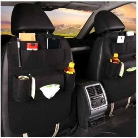 Trade Shop - Bolsillo De Almacenamiento Organizador De Asiento Para Coche Suv Campervan Viaje -