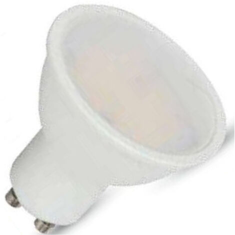 Trade Shop - Bombilla Led Downlight Gu10 7w Cob Foco Luz Blanca Fría -