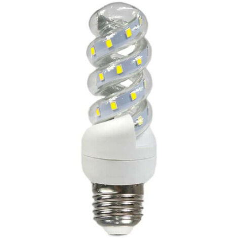 Trade Shop - Bombilla Led E27 18w Espiral Luz Cálida 3000k Natural 4000k Fría 6500k S18w -
