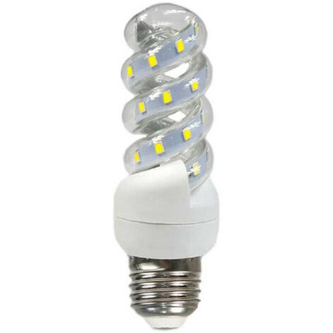 Trade Shop - Bombilla Led E27 20w Espiral Luz Cálida 3000k Natural 4000k Fría 6500k S20w -