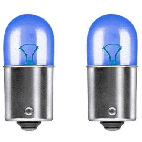 Trade Shop - Bombillas De Posicion Bau15s Ry10w Coche 12v Luz Fria Halogena L-p128 No Canbus -