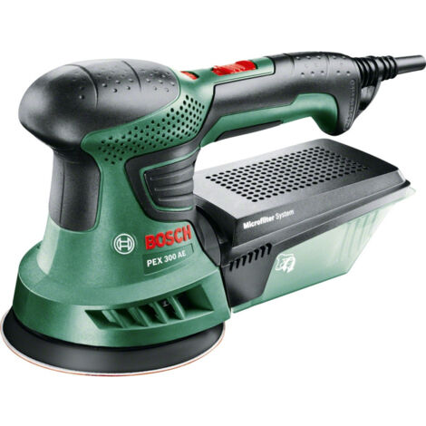 Trade Shop - BOSCH PEX 300 AE ROTO-SCHWINGSCHLEIFER 270 WATT + 25 BLÄTTER -