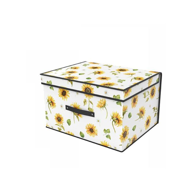 Image of Trade Shop - Box Scatola Salvaspazio Armadio Contenitore Porta Oggetti Organizer 30x28x15