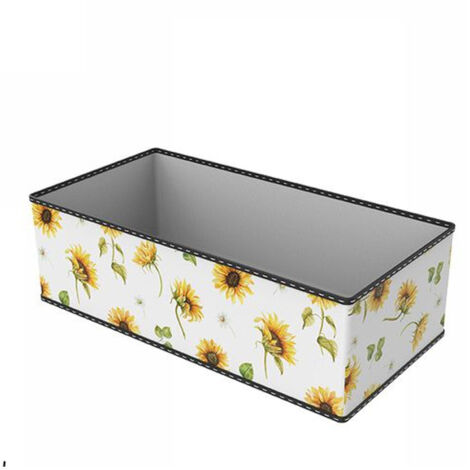 TRADE SHOP - Box Scatola Salvaspazio Armadio Contenitore Porta Oggetti Organizer 32x16x10 Cm -