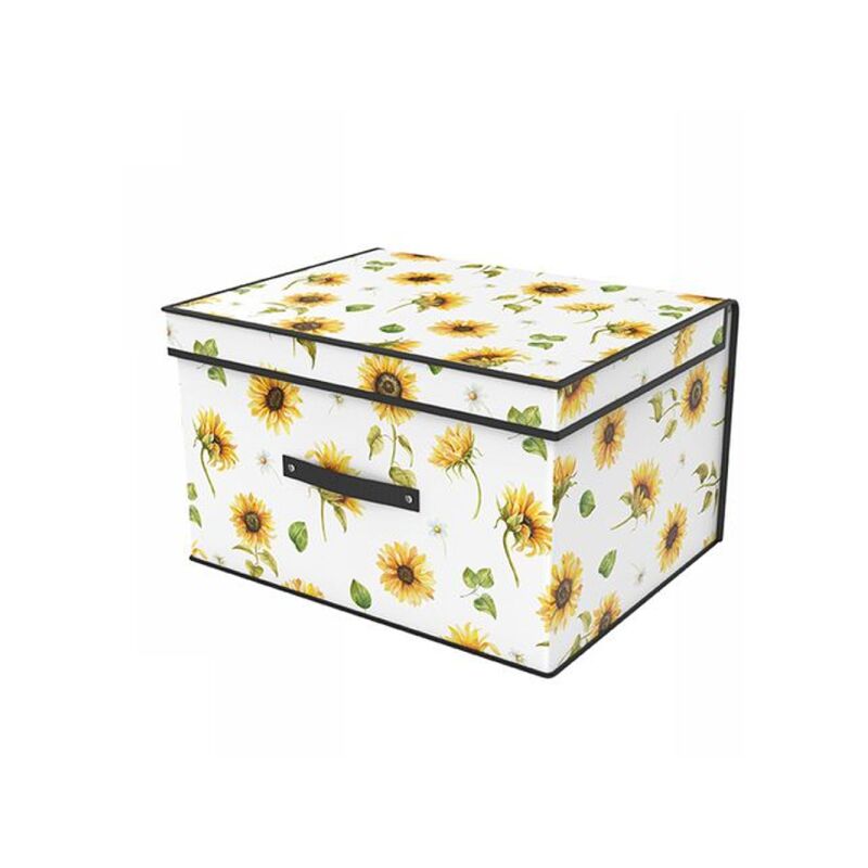 Image of Trade Shop - Box Scatola Salvaspazio Armadio Contenitore Porta Oggetti Organizer 40x30x25