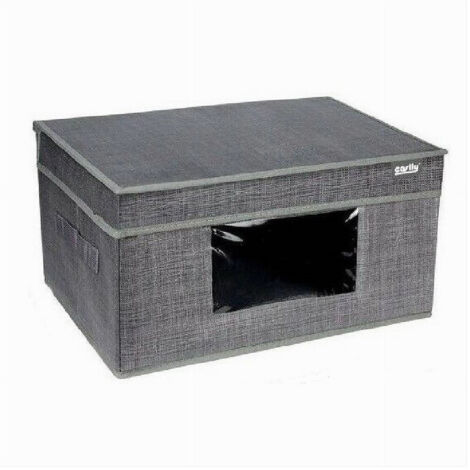 TRADE SHOP - Box Scatola Salvaspazio Portatutto Contenitore Organizer 50x30x20cm 69700 -