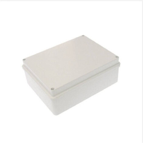 Trade Shop - BOX WASSERDICHTE ANSCHLUSSKÄSTEN MIT GLATTEN WÄNDEN SCHRAUBABDECKUNG IP56 100X100X50MM -